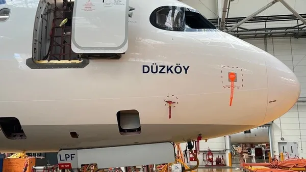 Türk Hava Yolları filosundaki uçaklardan birine Trabzon'un Düzköy ilçesinin adı verildi.