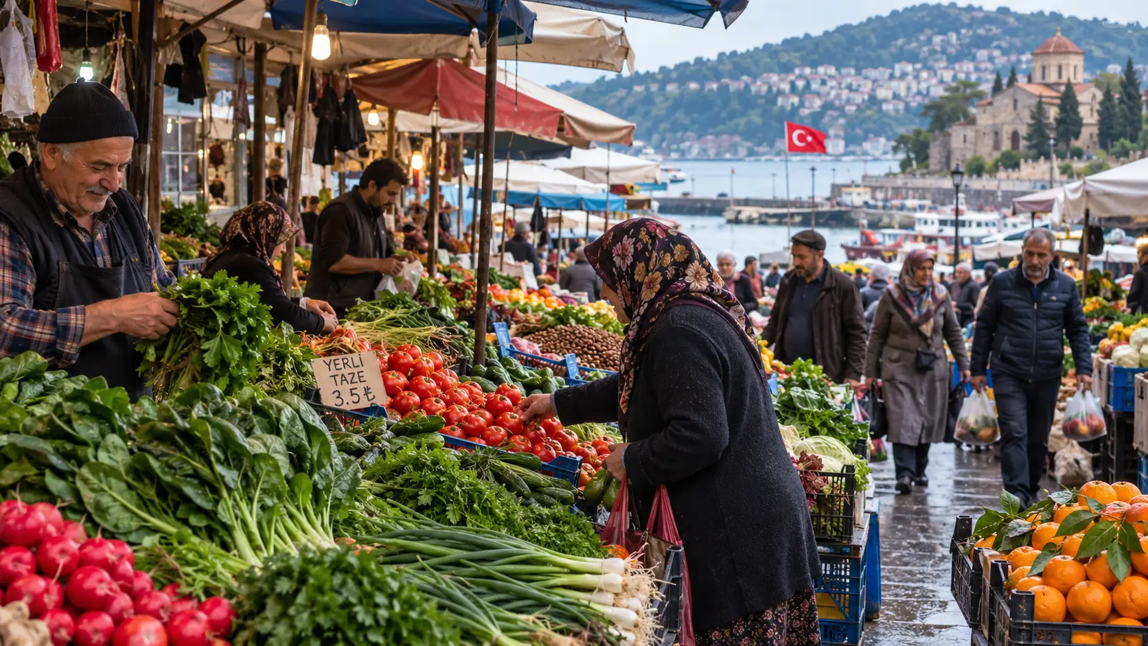 Trabzon ve çevresinde yağışlı hava haritası
