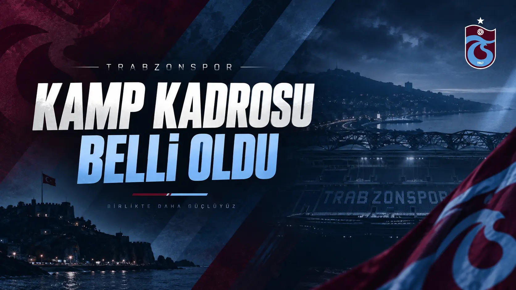 Trabzonspor kamp kadrosu listesi