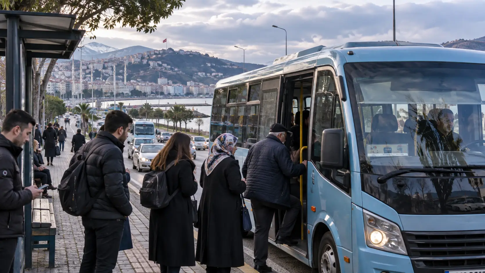 Akçaabat Yıldızlı Kanuni Sultan Süleyman Camisi ve sağlık ekiplerinin müdahalesi