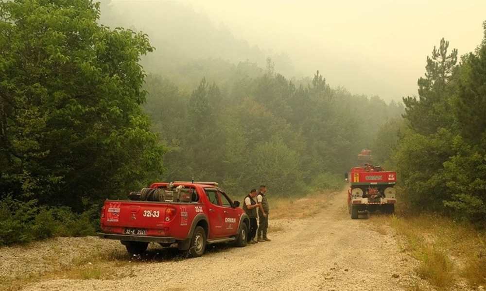 Türkiye’nin Dört Bir Yanında Orman Yangınlarıyla Mücadele Sürüyor