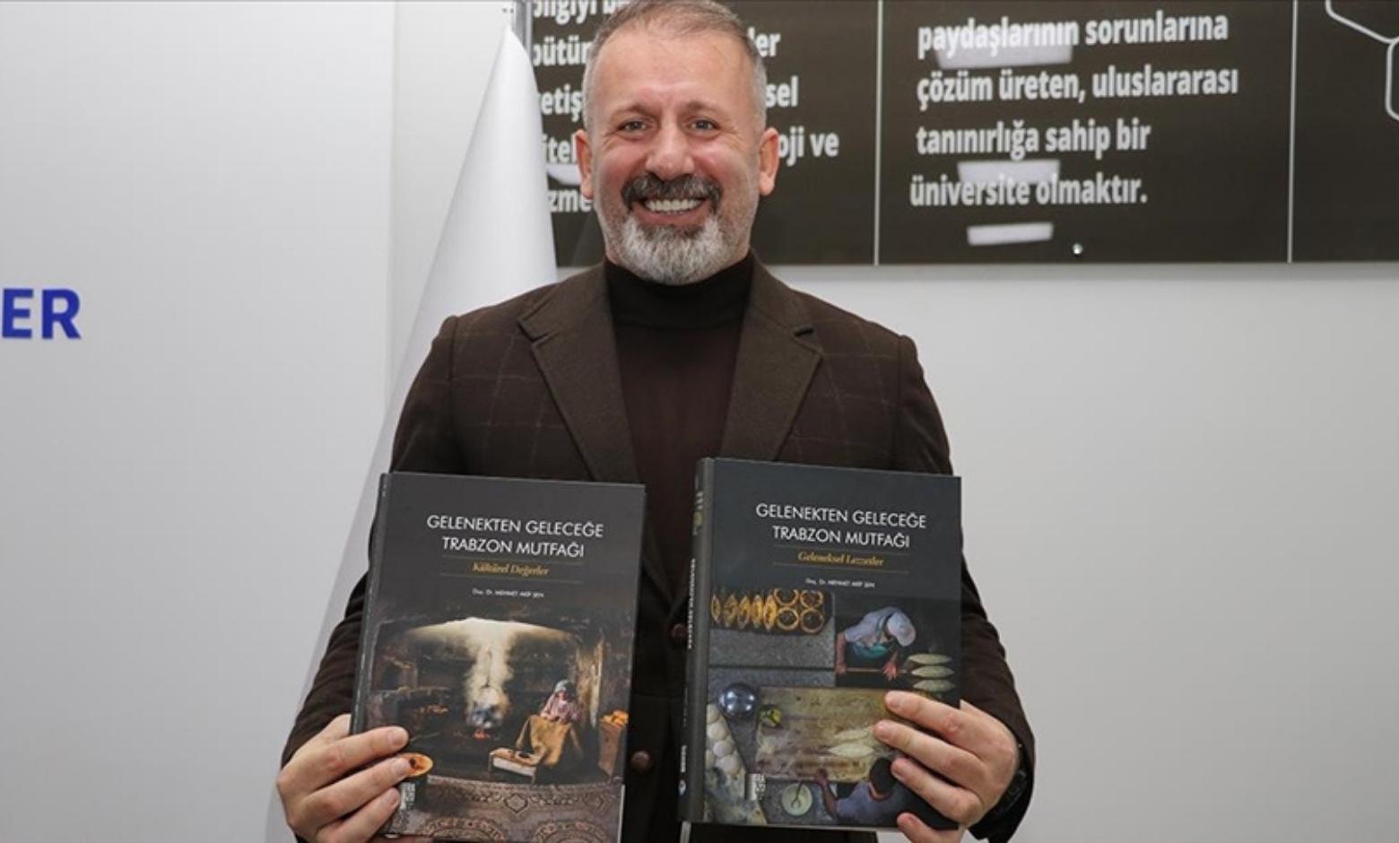 Akademisyenin gözünden Trabzon mutfak kültürünün anlatıldığı eser ödül getirdi